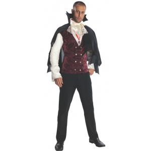 Vampire Costume Deluxe - Men Halloween Costumes Vampire Costume Deluxe - Men Halloween Costumes